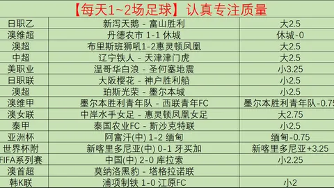 周日002韩K联赛事分析：FC安养对首尔FC专家推荐